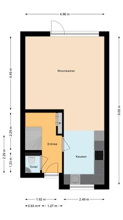 Floorplan - Guldendreef 29, 3446 XD Woerden